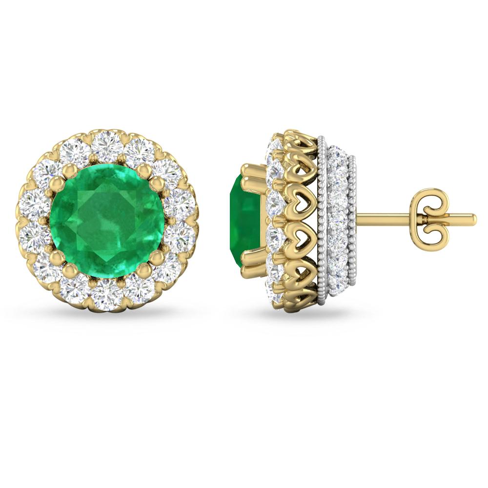 Yellow Gold - Emerald