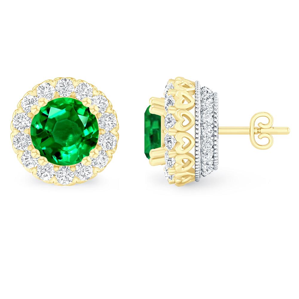 Yellow Gold - Emerald