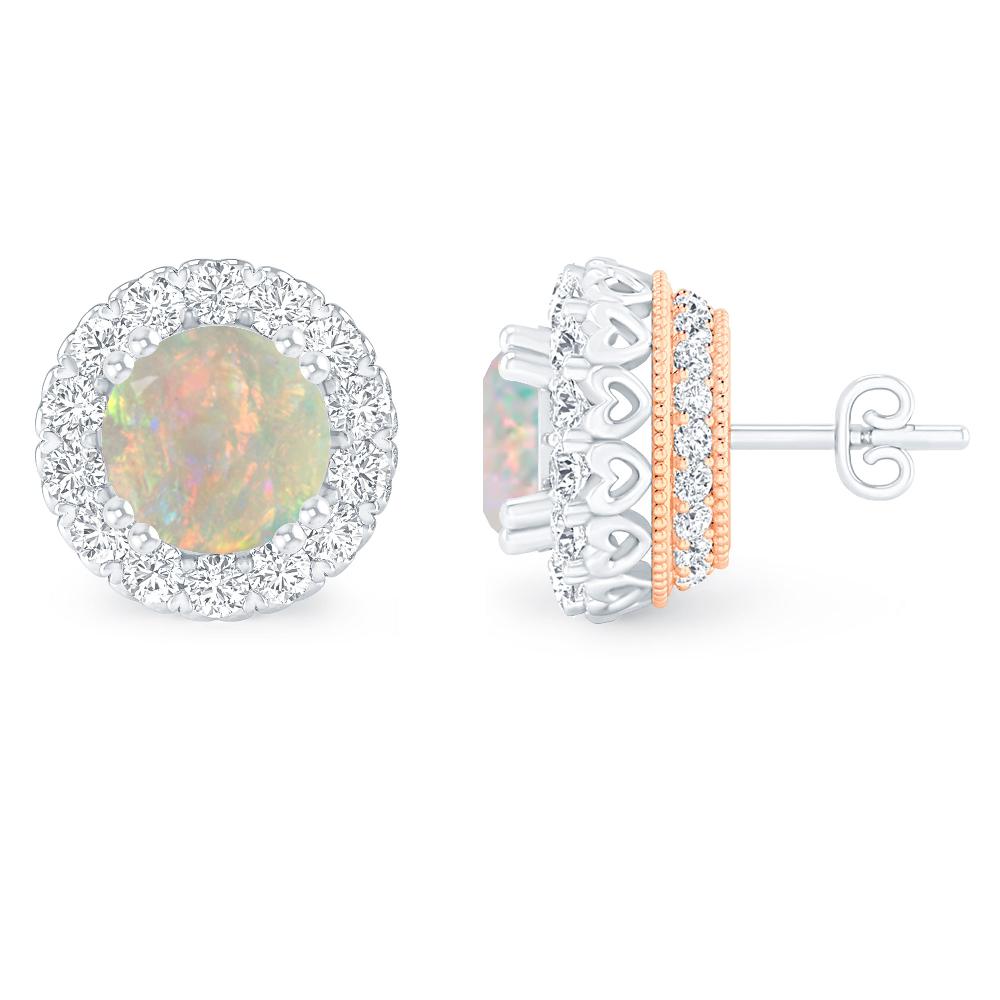 White Gold - Opal