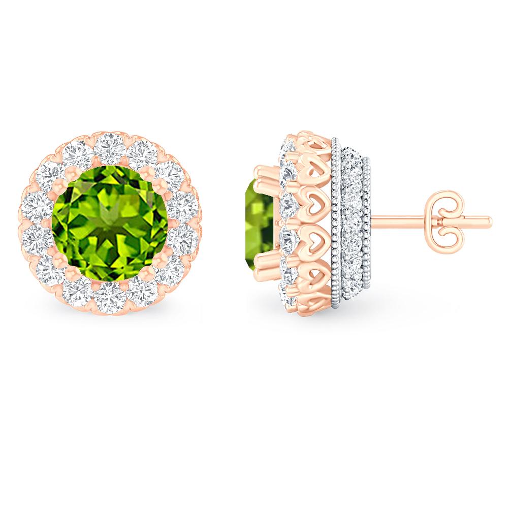 Rose Gold - Peridot