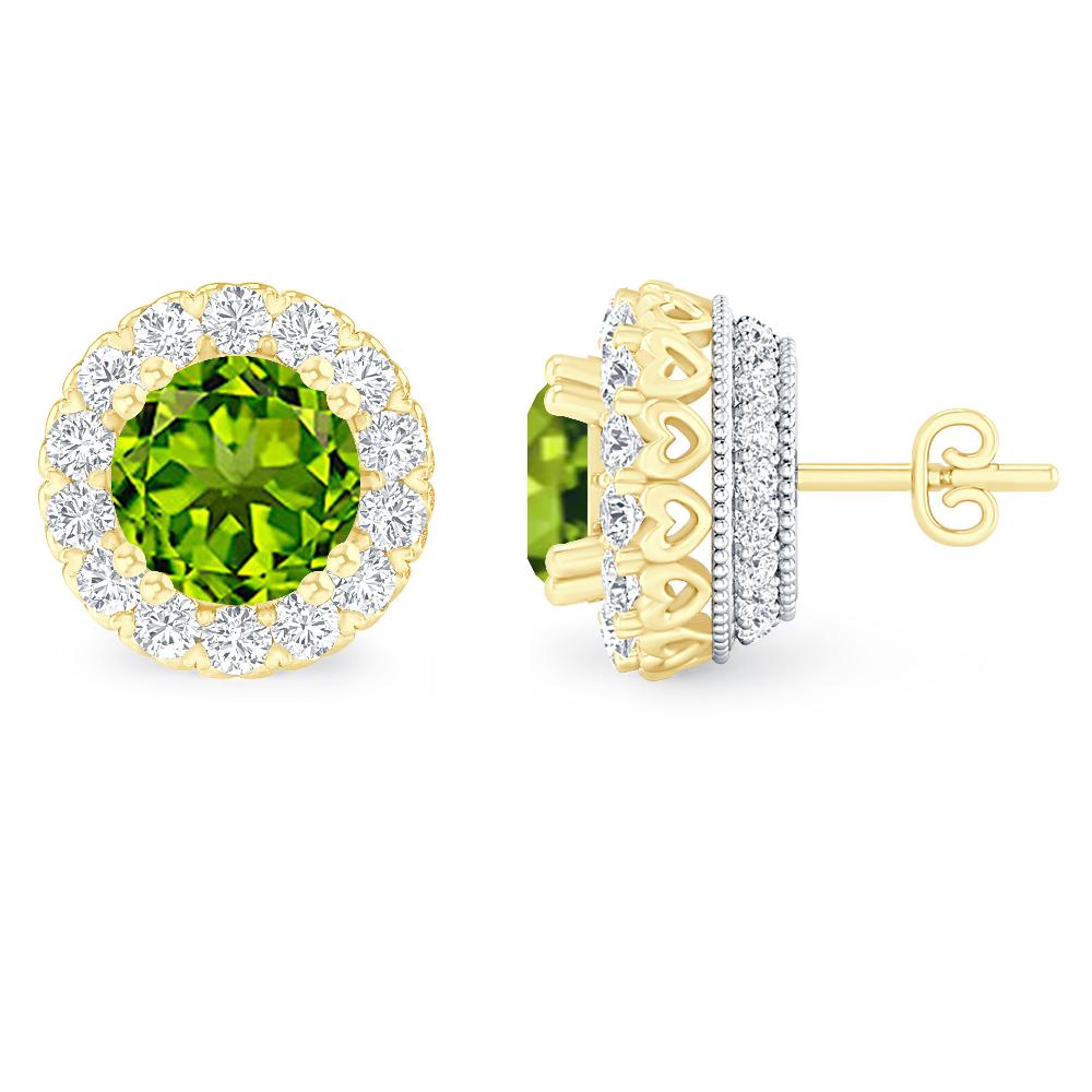 Yellow Gold - Peridot