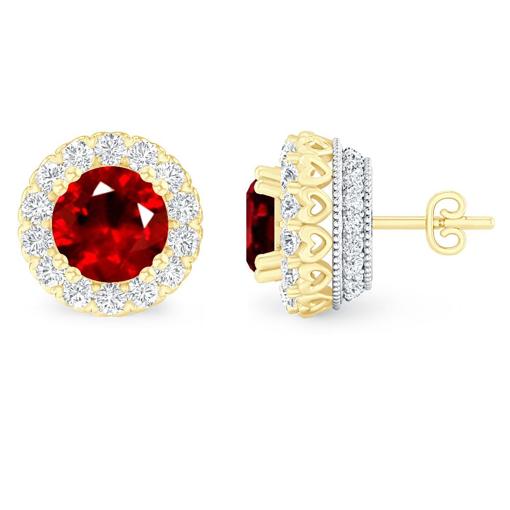 Yellow Gold - Ruby