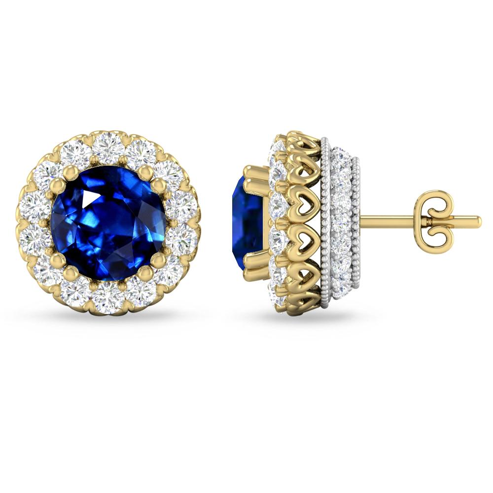 Yellow Gold - Sapphire