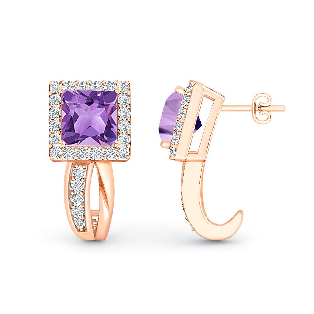 Rose Gold - Amethyst