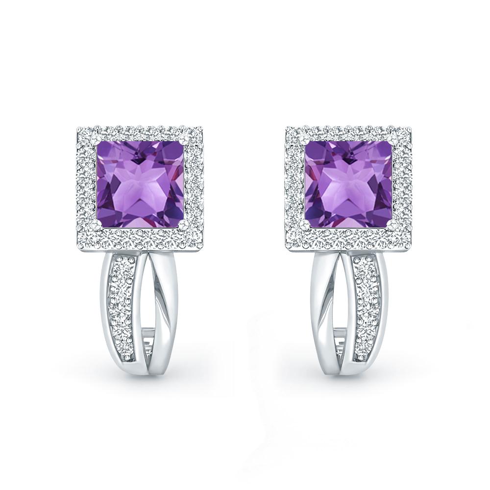 White Gold - Amethyst