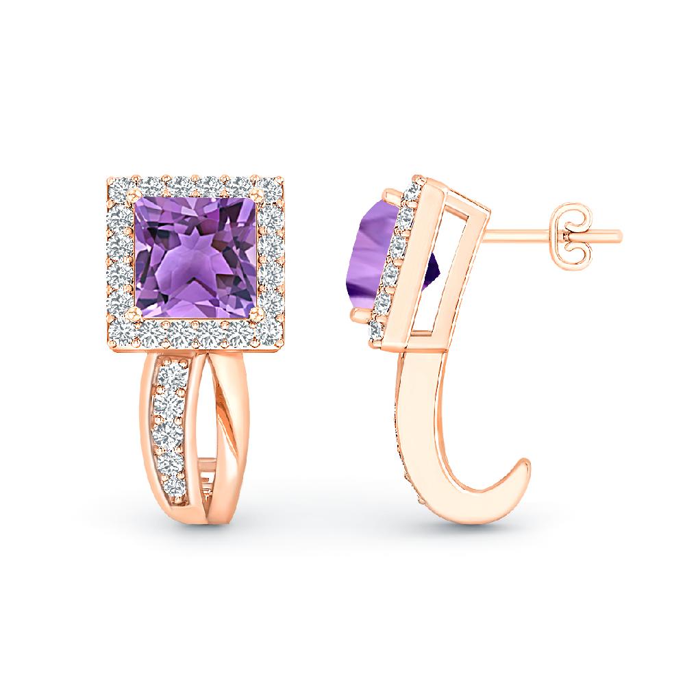 Rose Gold - Amethyst