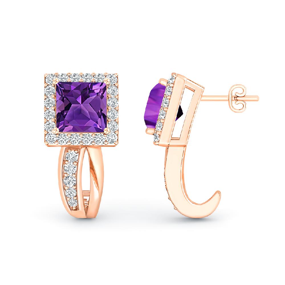 Rose Gold - Amethyst