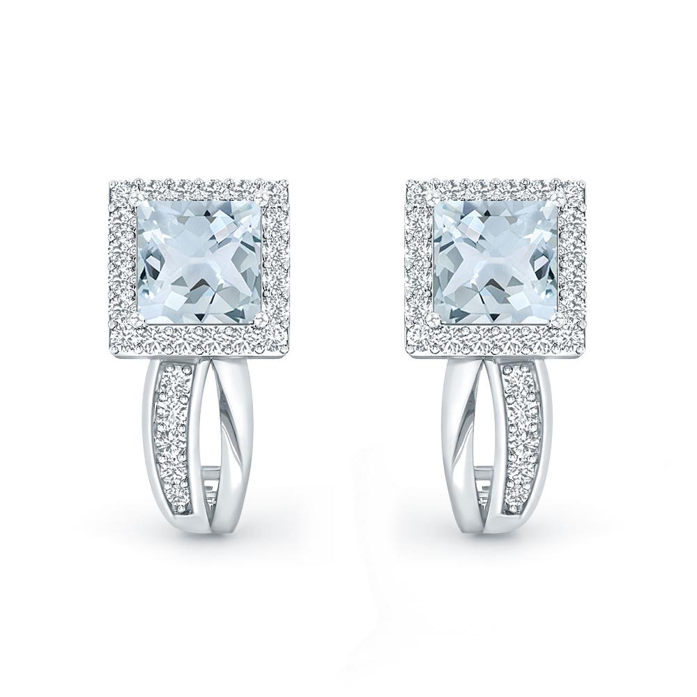 White Gold - Aquamarine