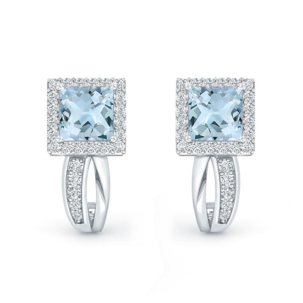 White Gold - Aquamarine