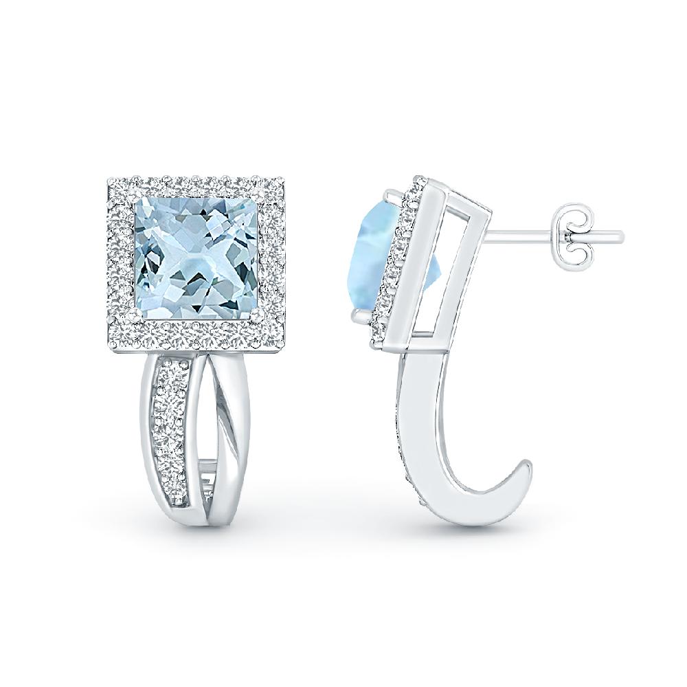 White Gold - Aquamarine