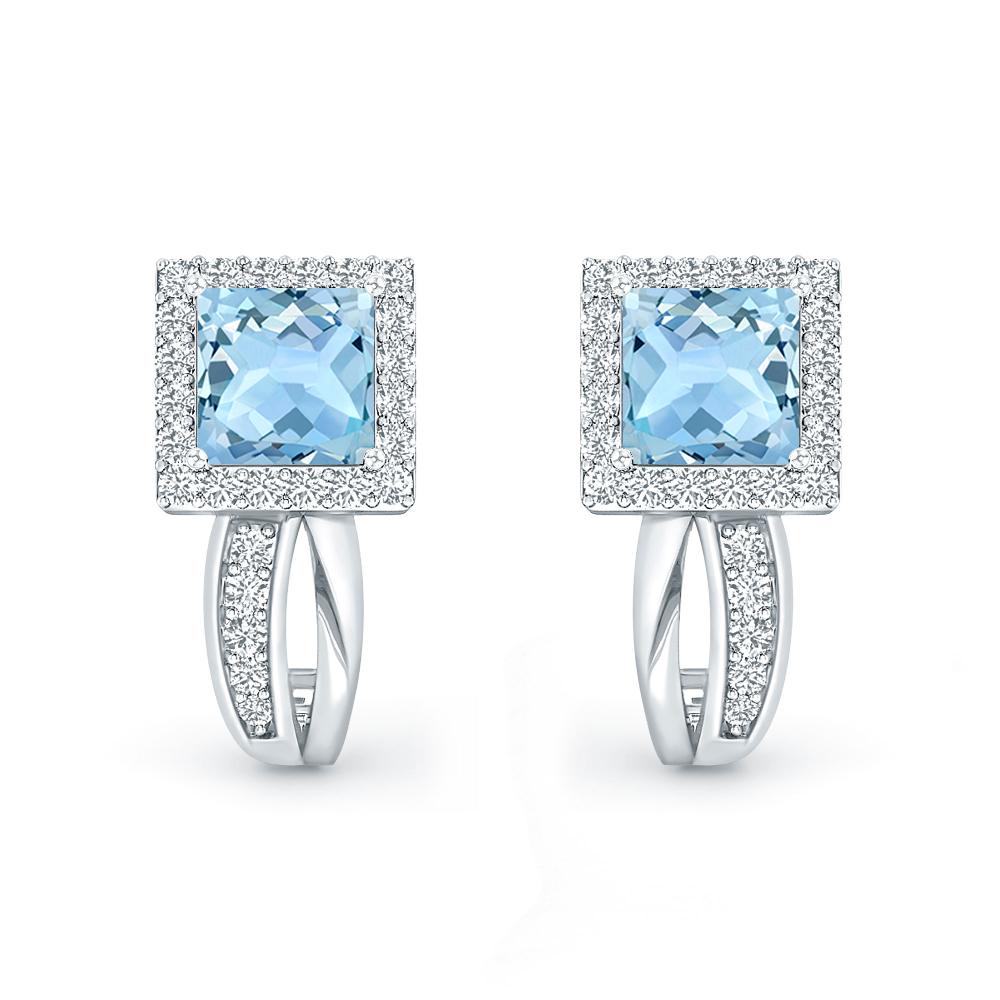 White Gold - Aquamarine