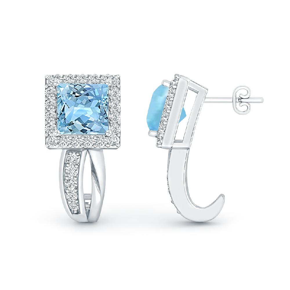 White Gold - Aquamarine