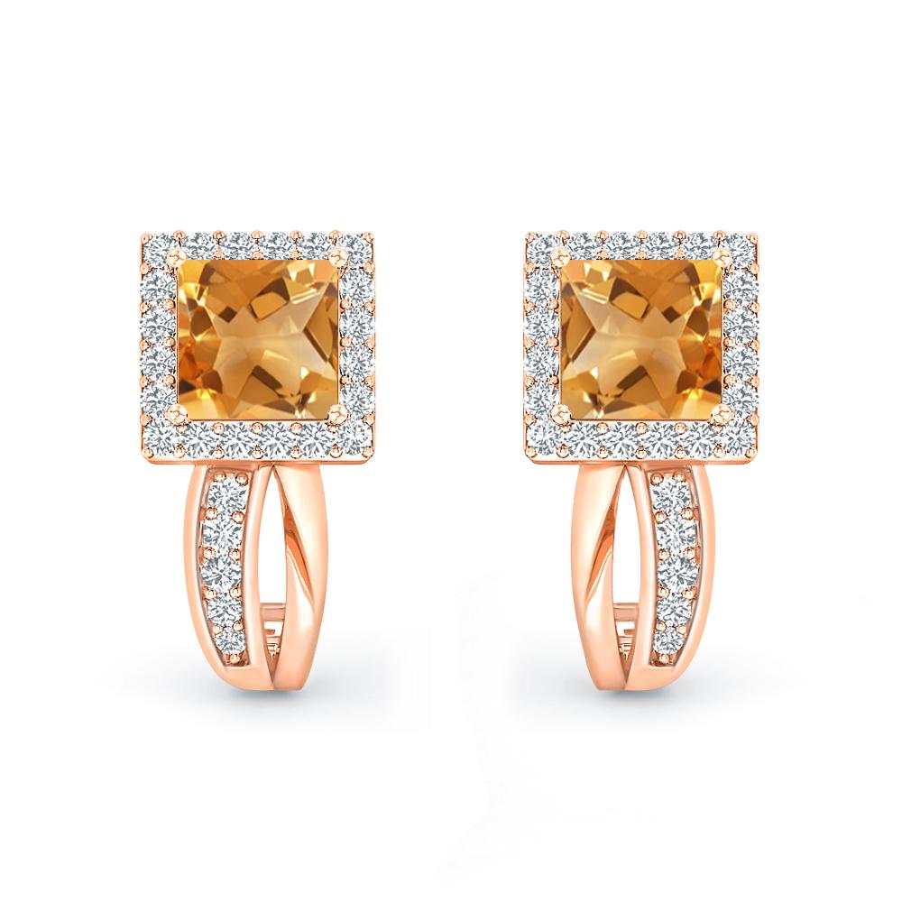 Rose Gold - Citrine