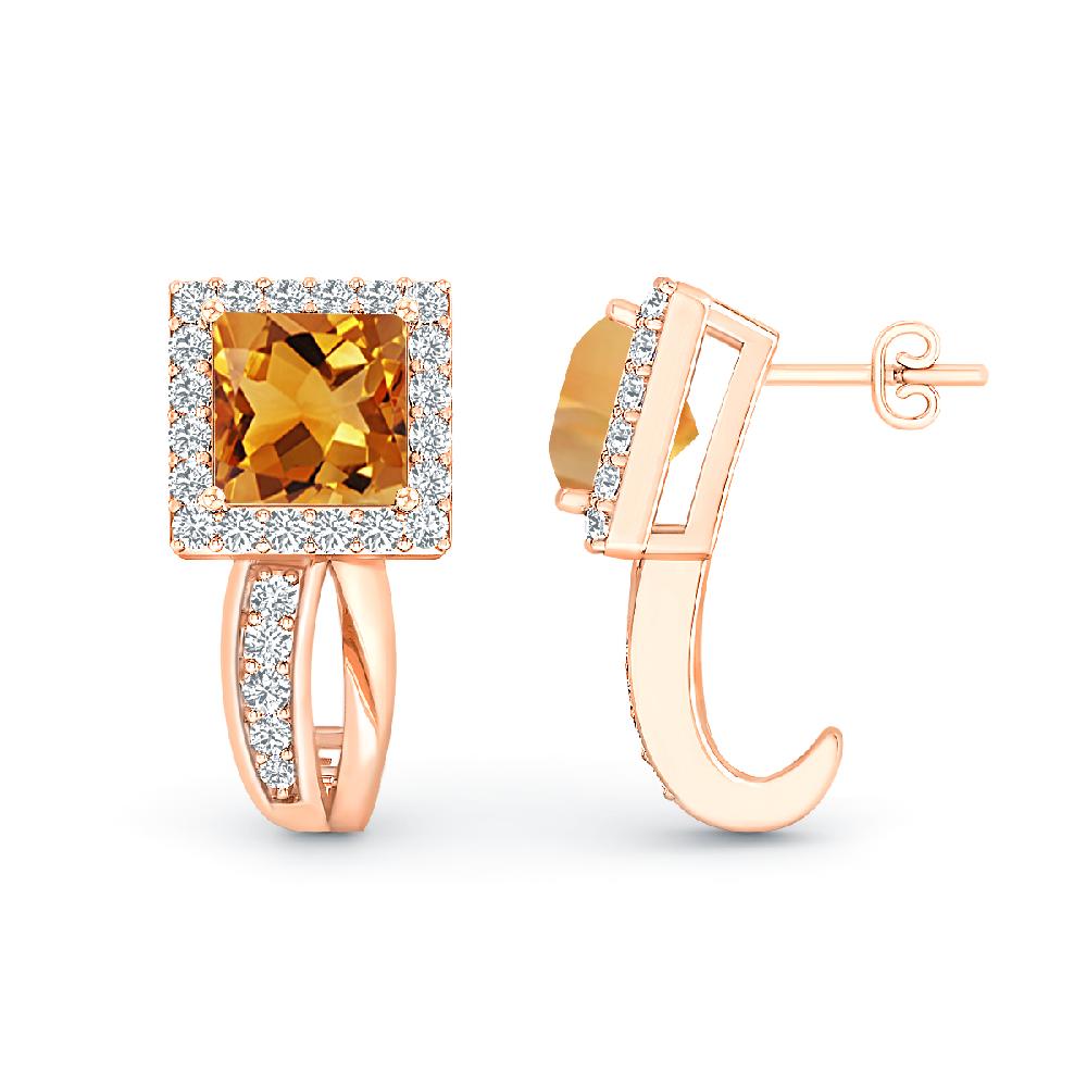 Rose Gold - Citrine