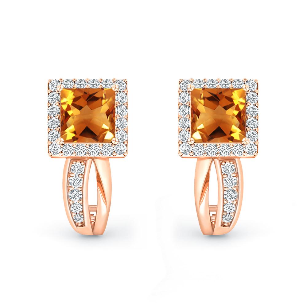 Rose Gold - Citrine