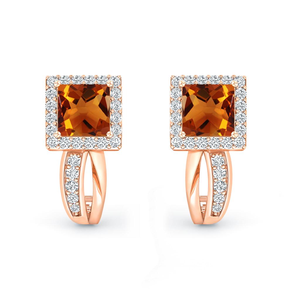 Rose Gold - Citrine