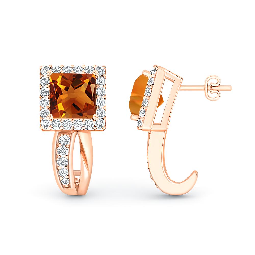 Rose Gold - Citrine