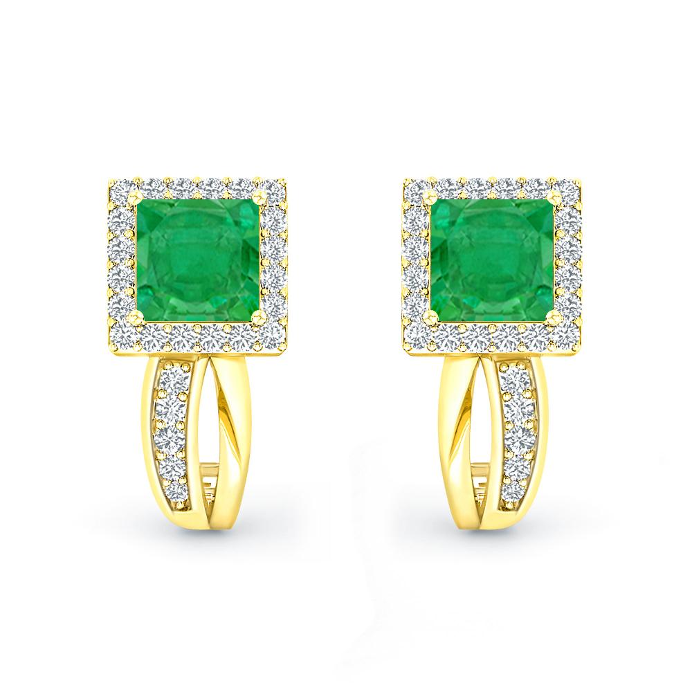 Yellow Gold - Emerald