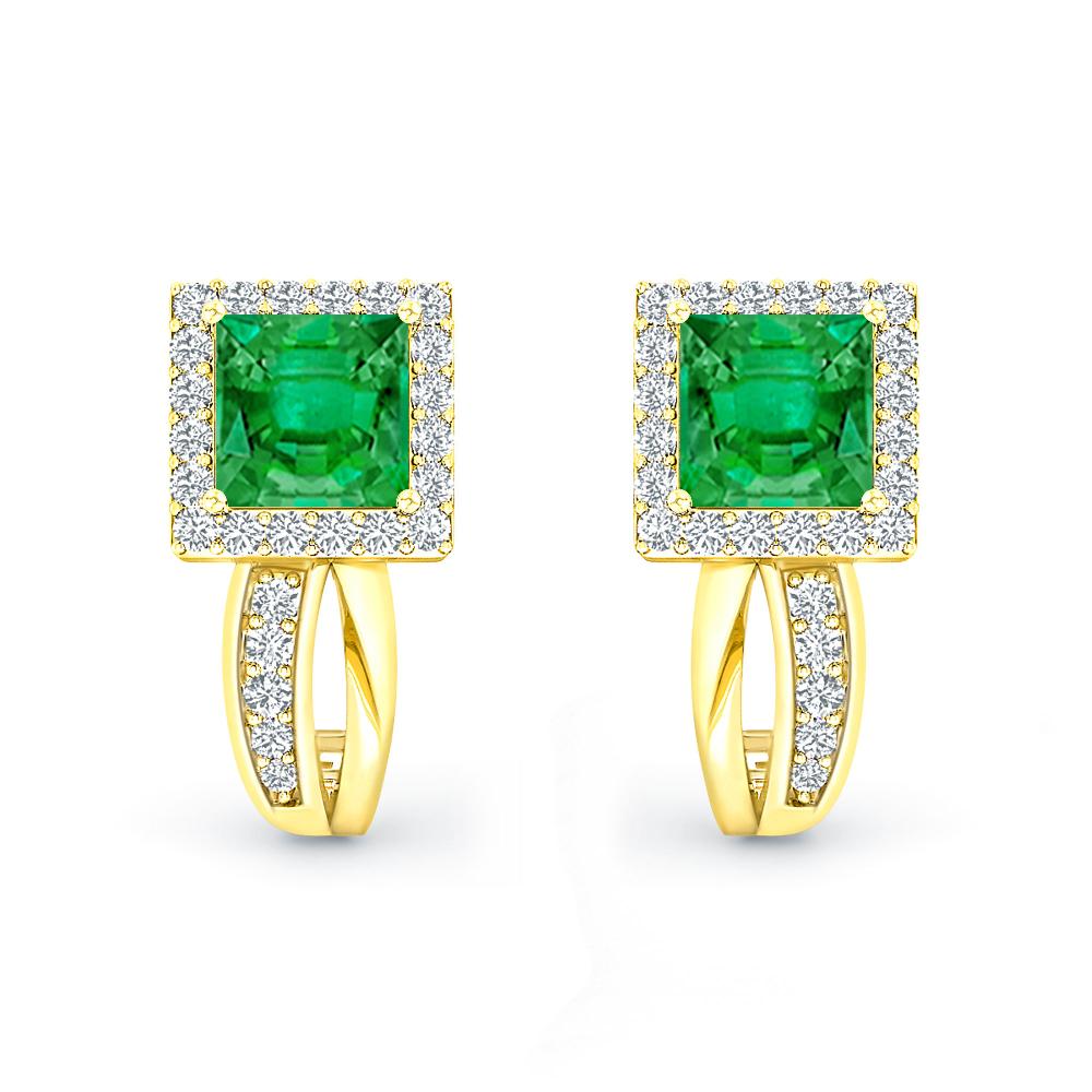 Yellow Gold - Emerald