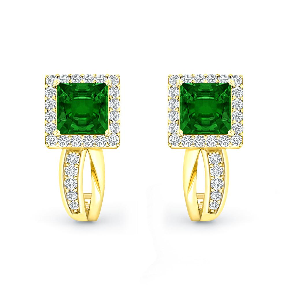 Yellow Gold - Emerald