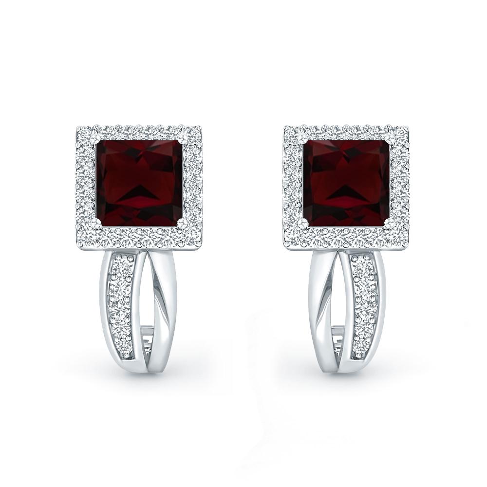 White Gold - Garnet