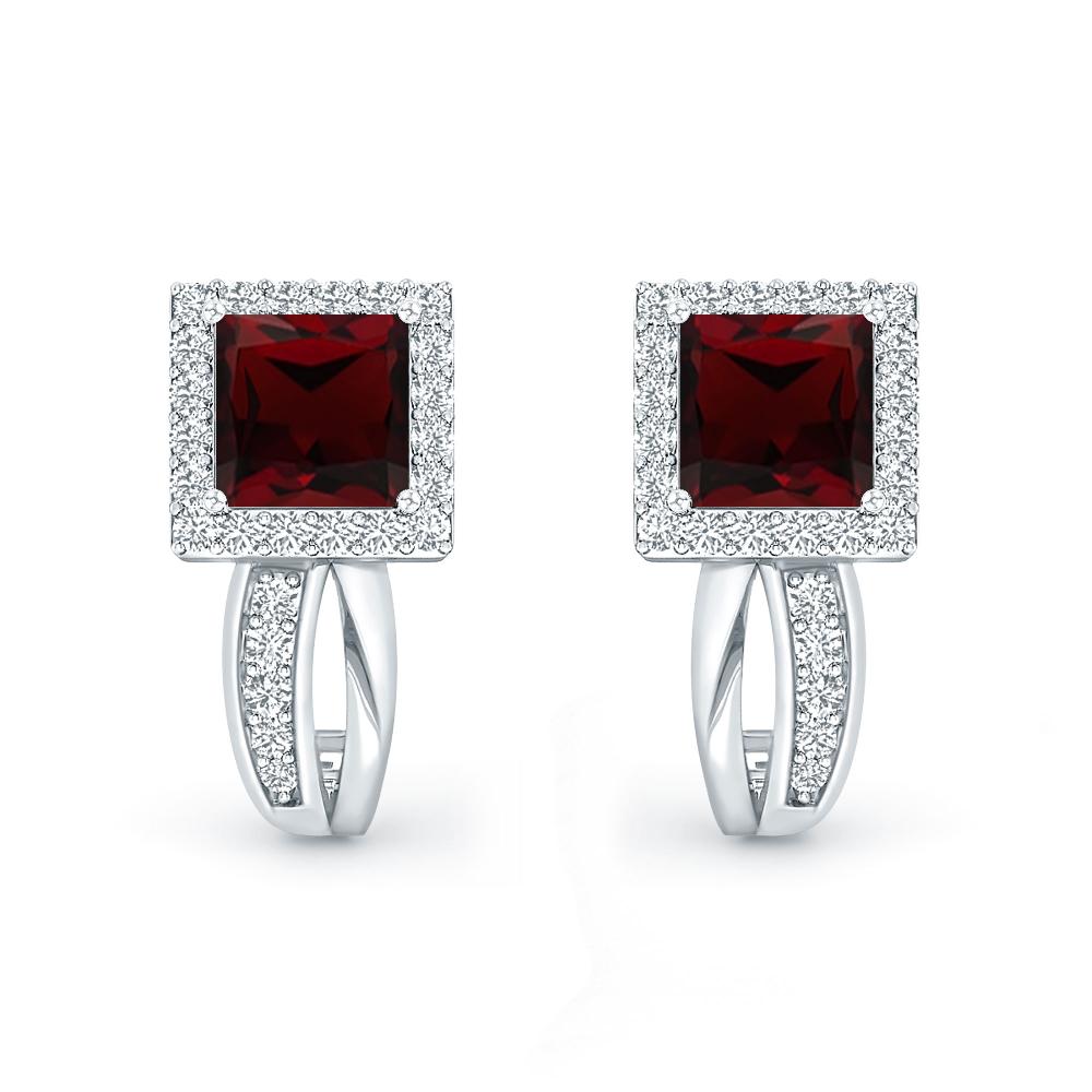 White Gold - Garnet