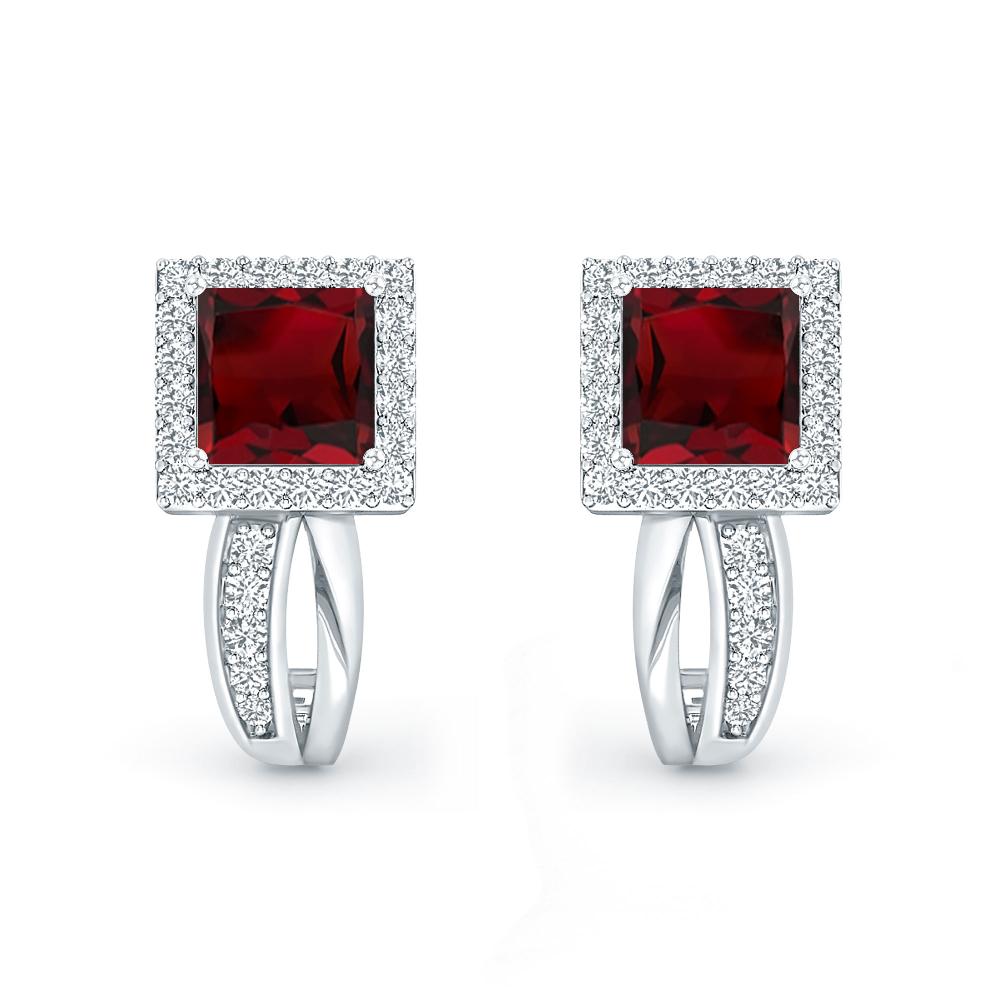 White Gold - Garnet