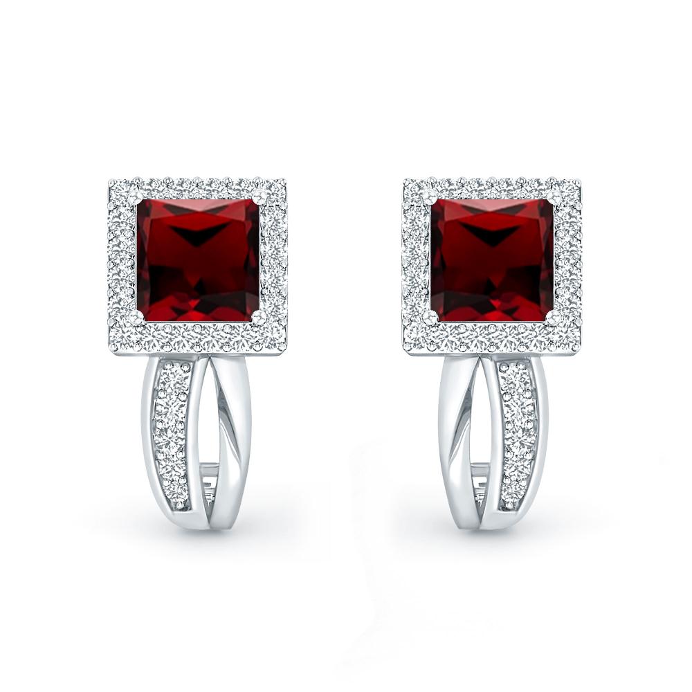 White Gold - Garnet