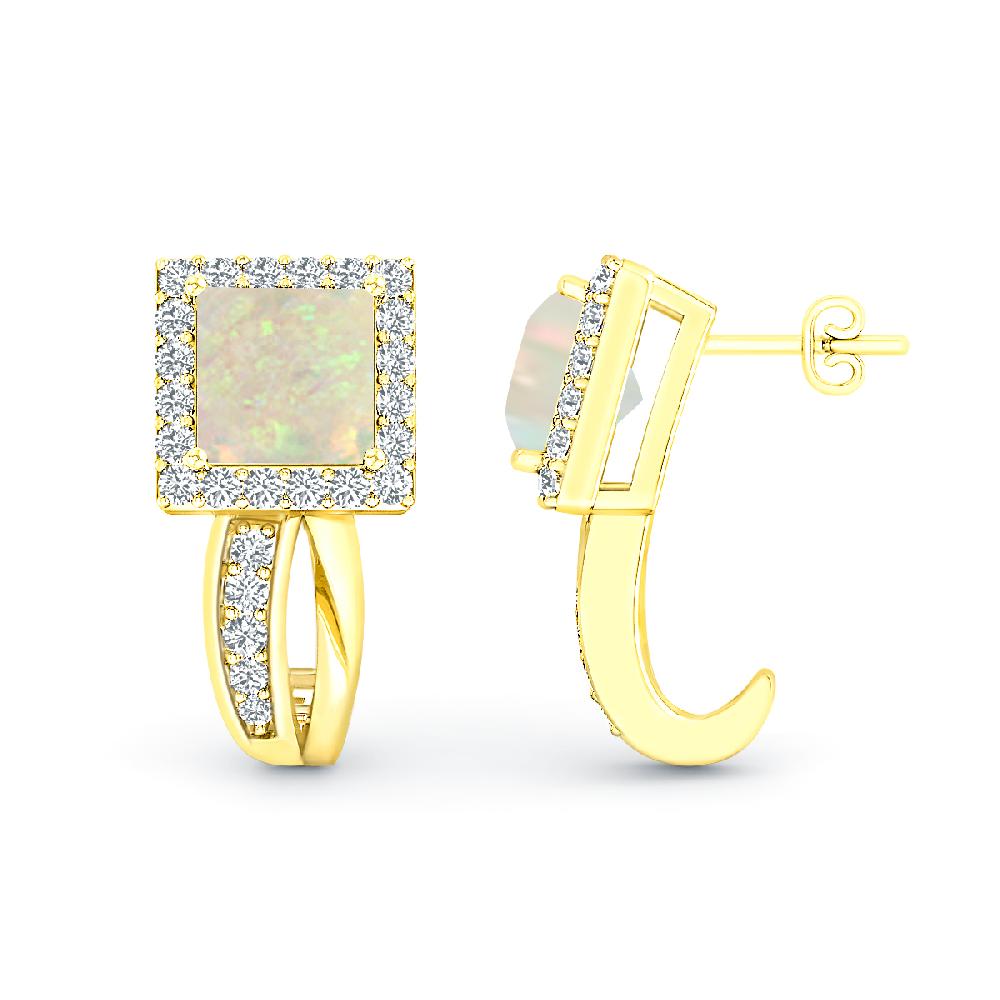 Yellow Gold - Opal