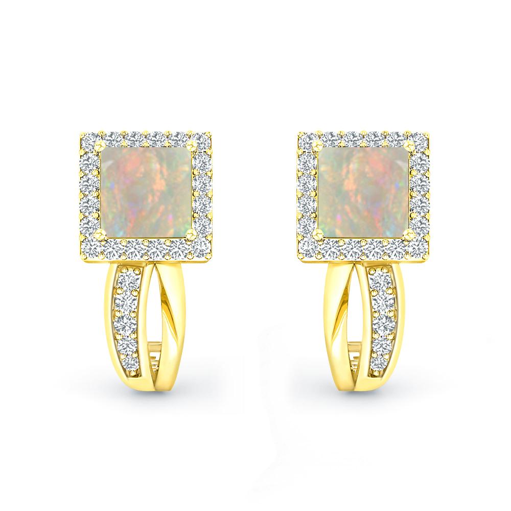 Yellow Gold - Opal