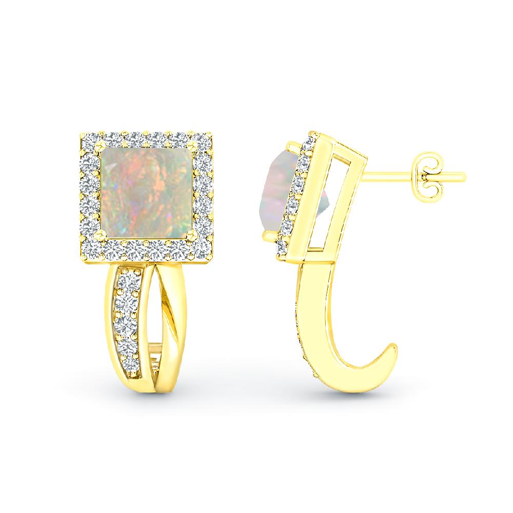 Yellow Gold - Opal