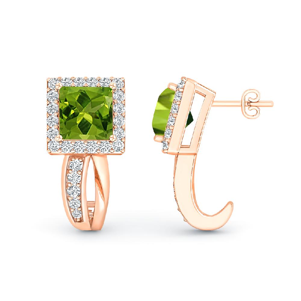 Rose Gold - Peridot