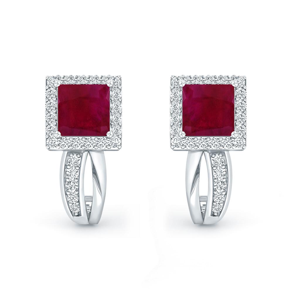 White Gold - Ruby