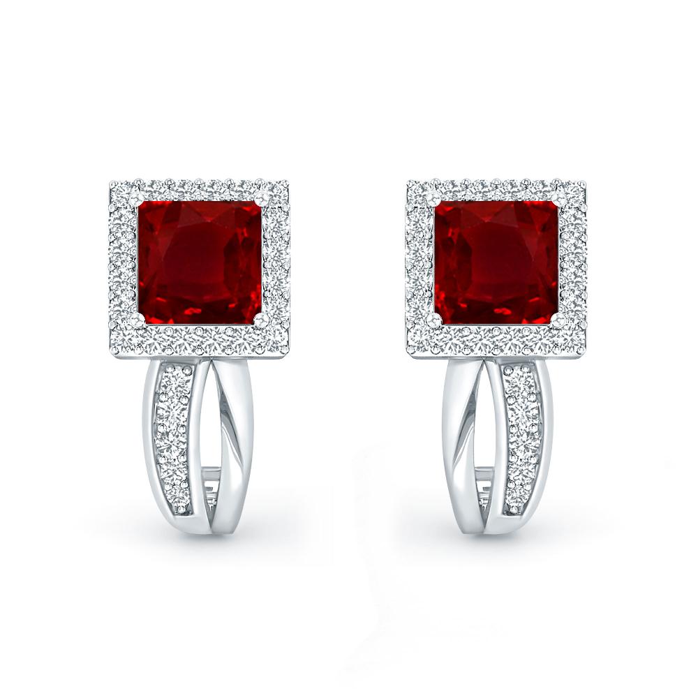 White Gold - Ruby