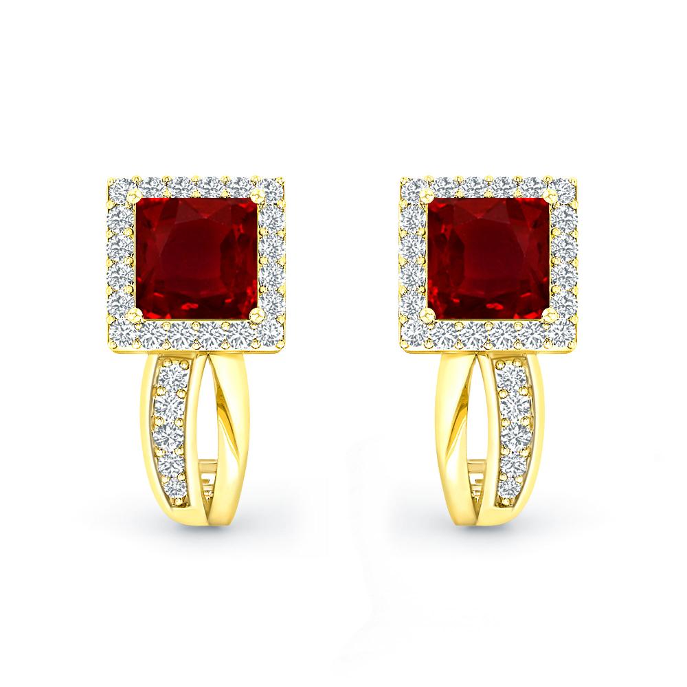 Yellow Gold - Ruby