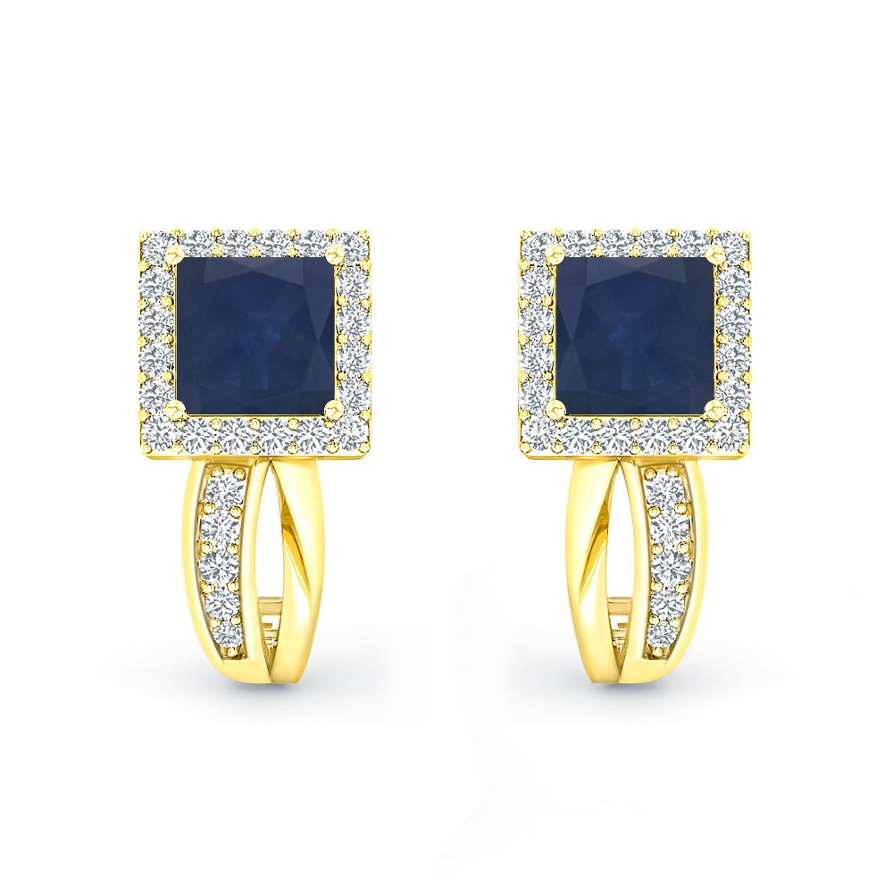 Yellow Gold - Sapphire