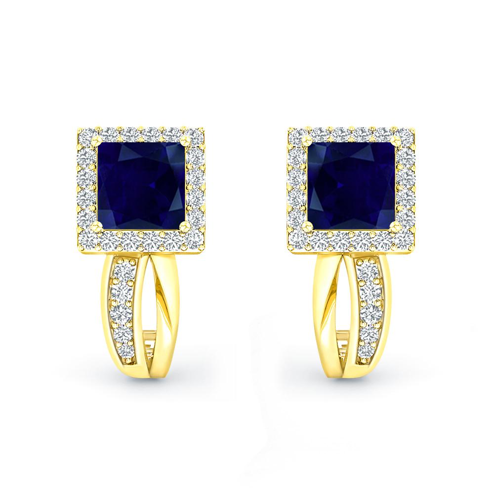 Yellow Gold - Sapphire