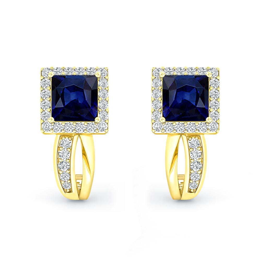 Yellow Gold - Sapphire