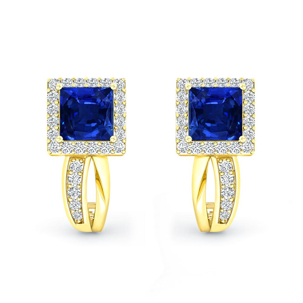 Yellow Gold - Sapphire