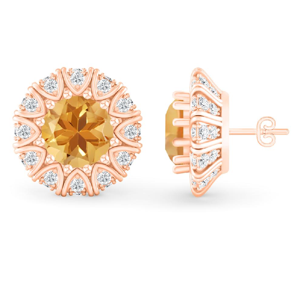 Rose Gold - Citrine