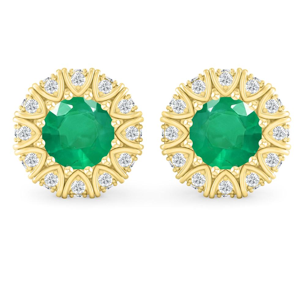 Yellow Gold - Emerald