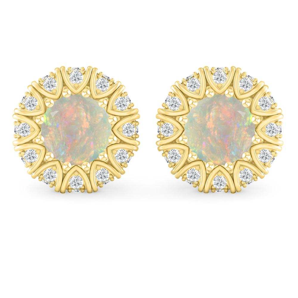 Yellow Gold - Opal