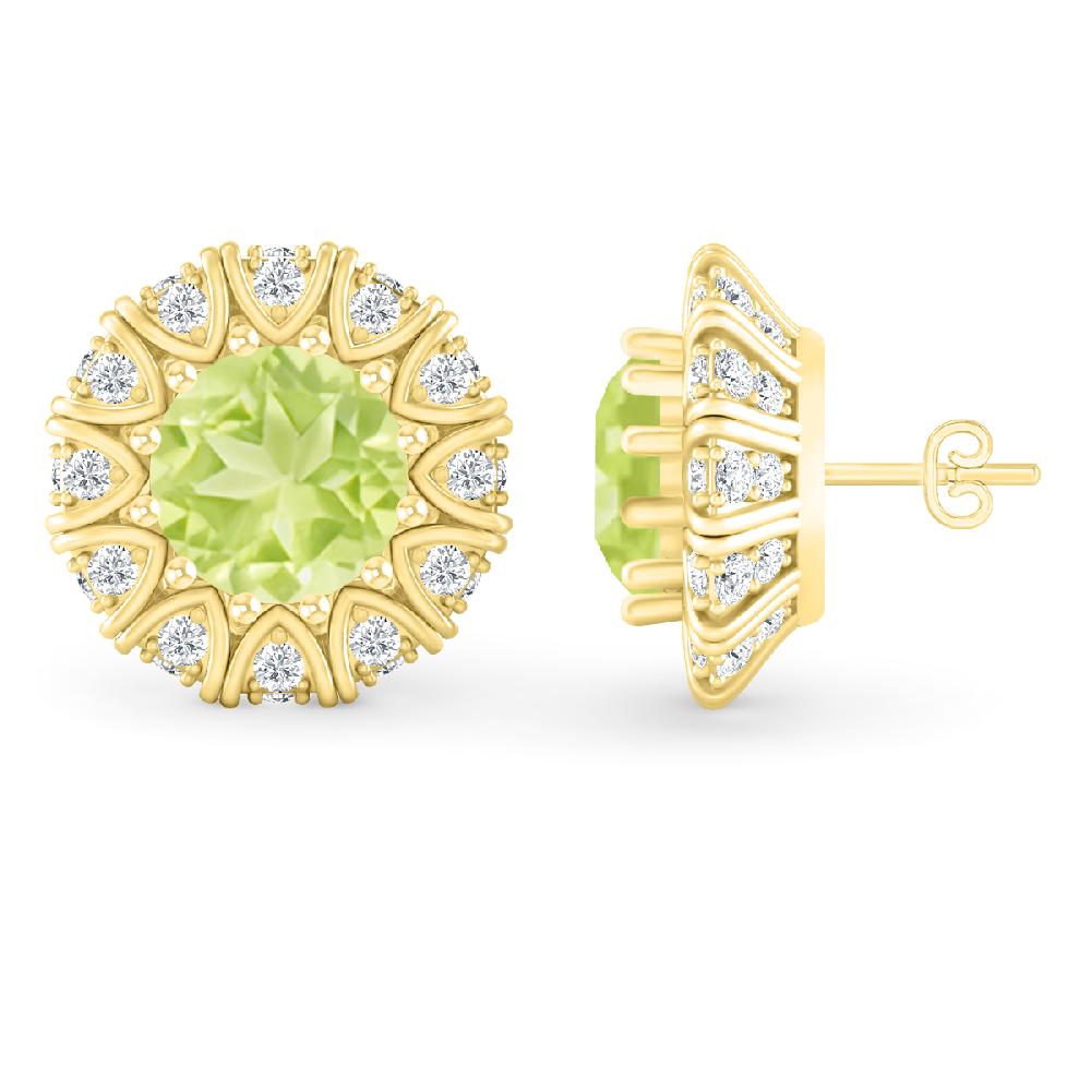 Yellow Gold - Peridot