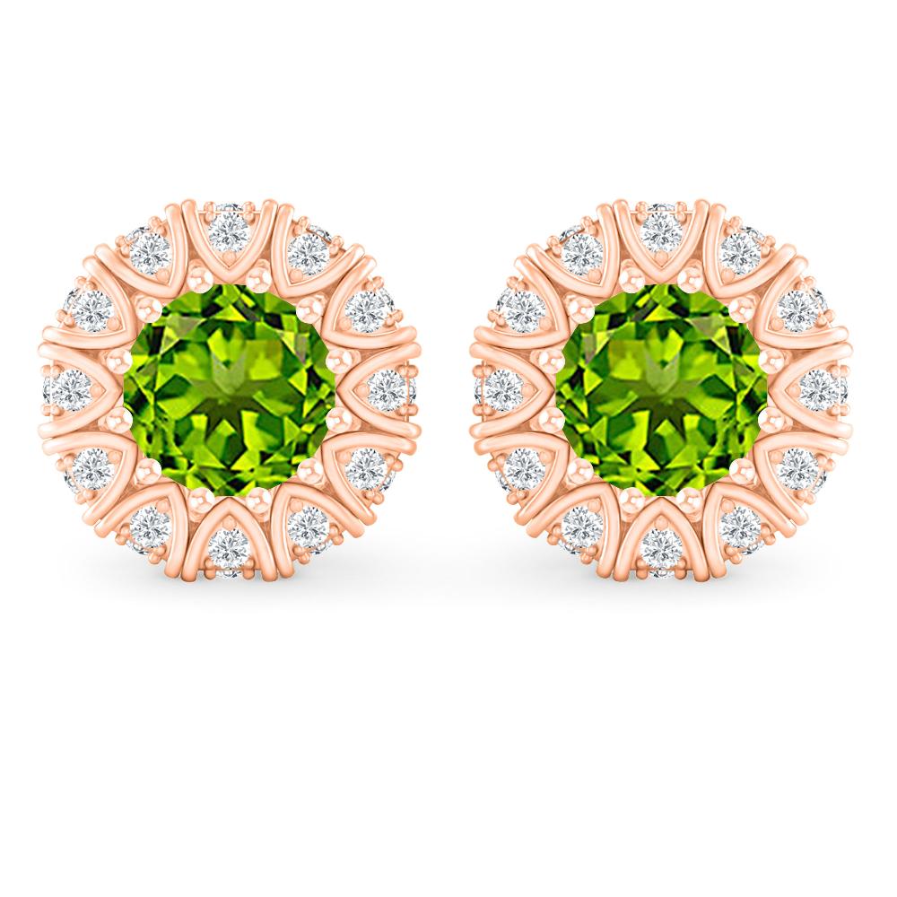 Rose Gold - Peridot