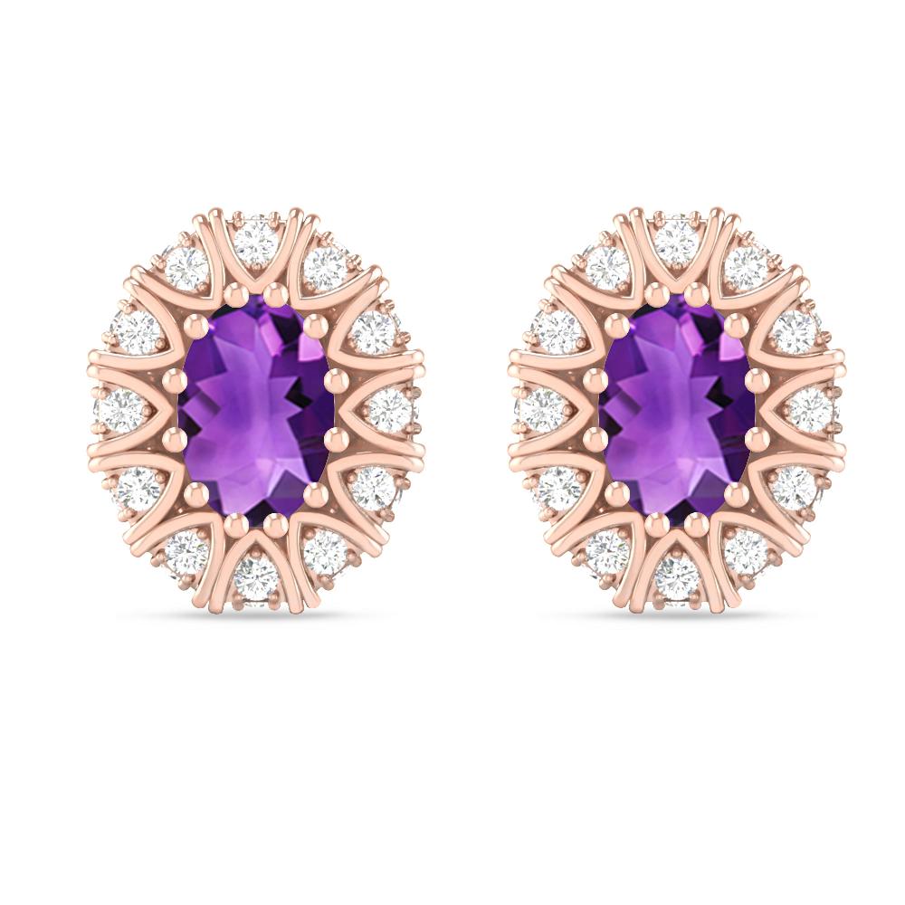 Rose Gold - Amethyst