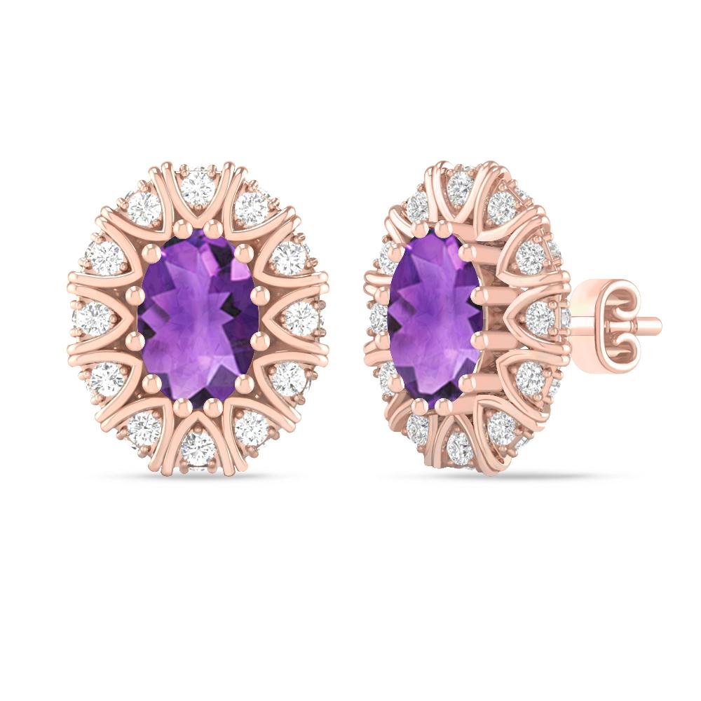 Rose Gold - Amethyst