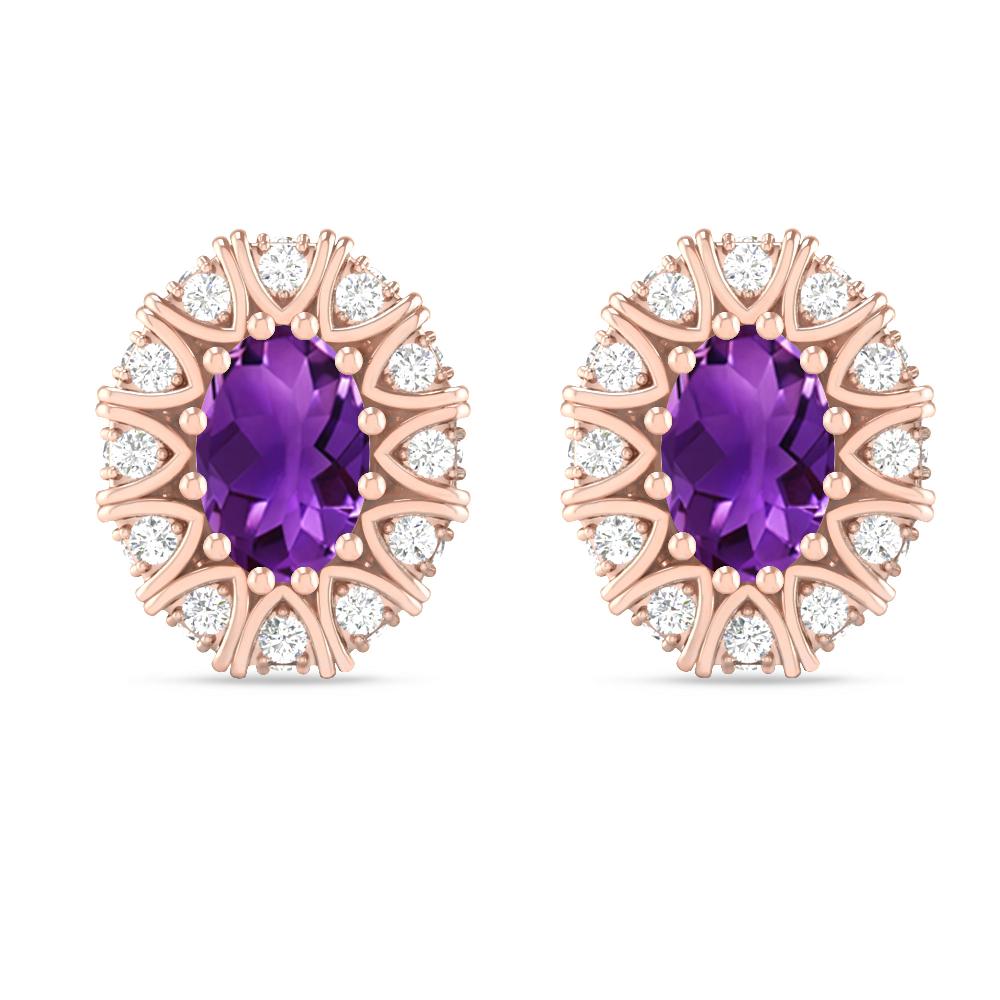 Rose Gold - Amethyst