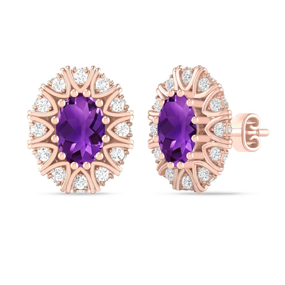 Rose Gold - Amethyst