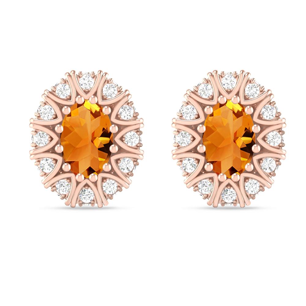 Rose Gold - Citrine