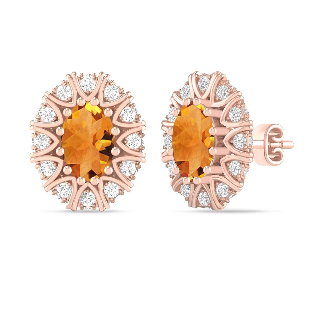 Rose Gold - Citrine